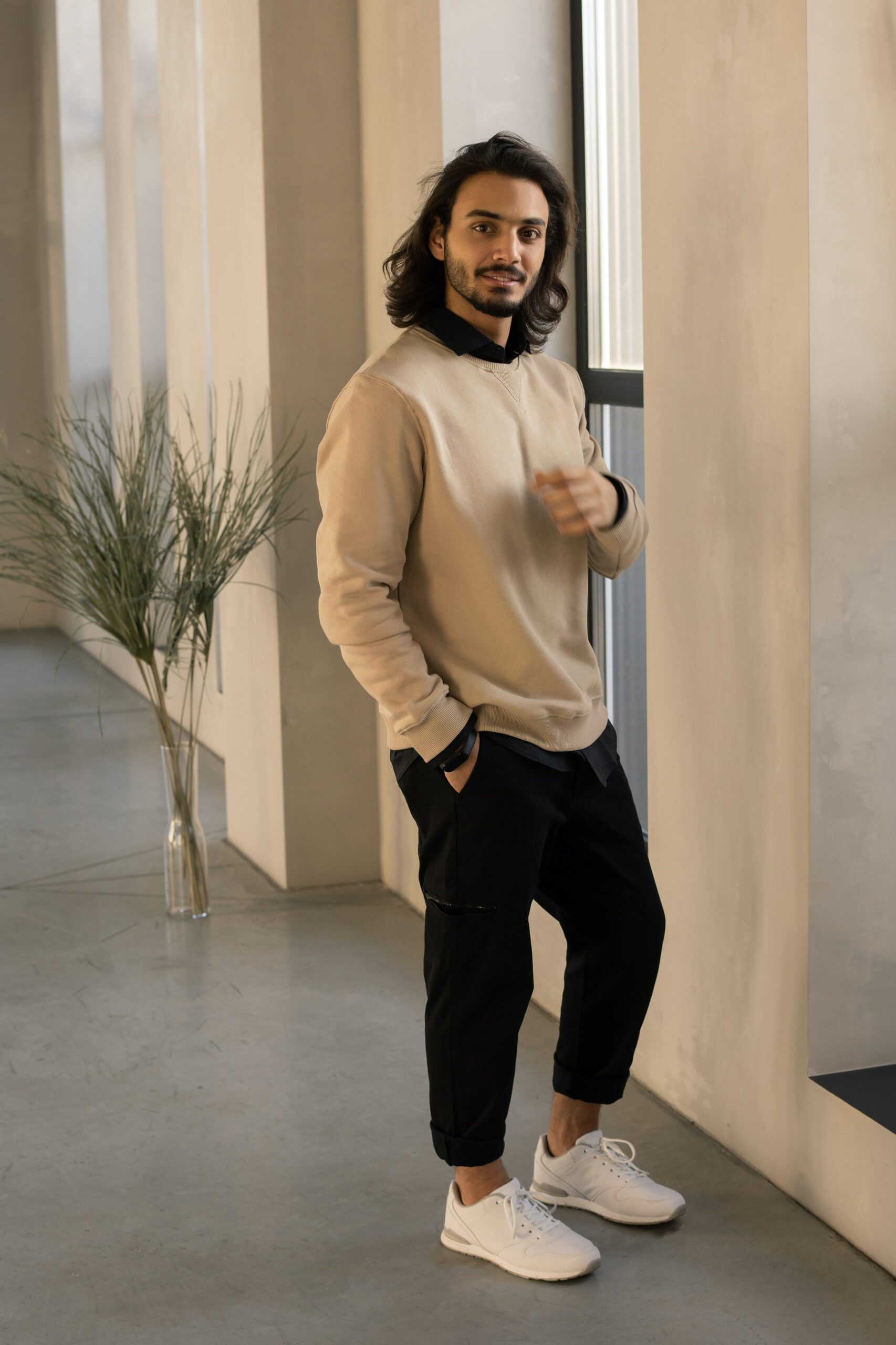 سترة طويلة الأكمام - الصورة 3